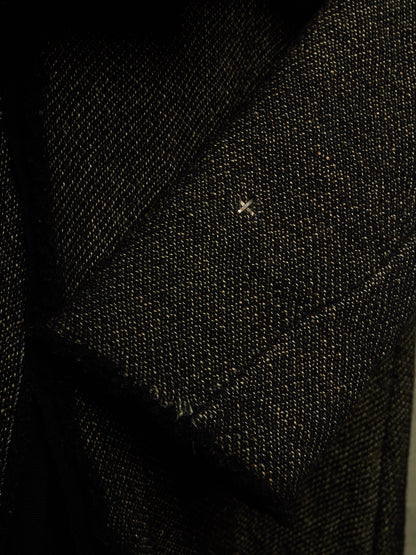 m.a+ by Maurizio Amadei Early 2010s Aviator Hooded Wool Tweed Duffle Coat