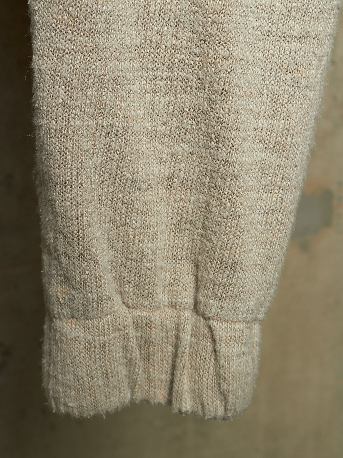 m.a+ by Maurizio Amadei SS24 'P1121EE JMH' Fitted Linen Knit Jogging Pants