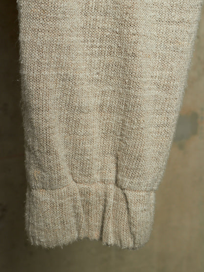 m.a+ by Maurizio Amadei SS24 'P1121EE JMH' Fitted Linen Knit Jogging Pants