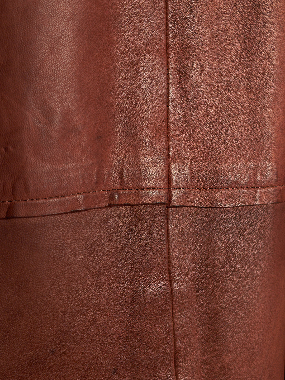 MiharaYasuhiro AW02 Over-dyed Distressed Sheepskin Leather Jacket