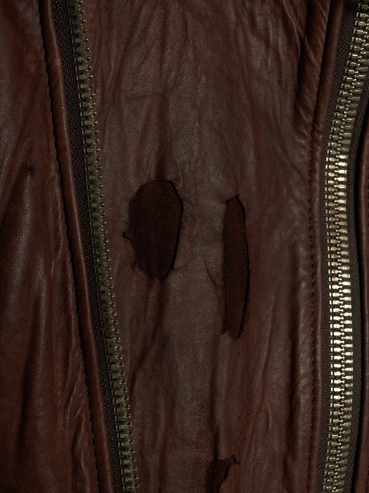 MiharaYasuhiro AW03 Distressed Sheepskin Leather Jacket