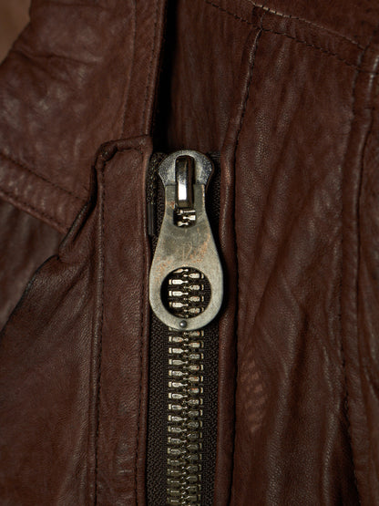 MiharaYasuhiro AW03 Distressed Sheepskin Leather Jacket