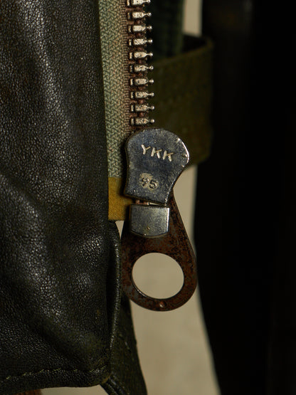 MiharaYasuhiro AW05 Reconstructed Multi-zip Sheepskin Leather Jacket