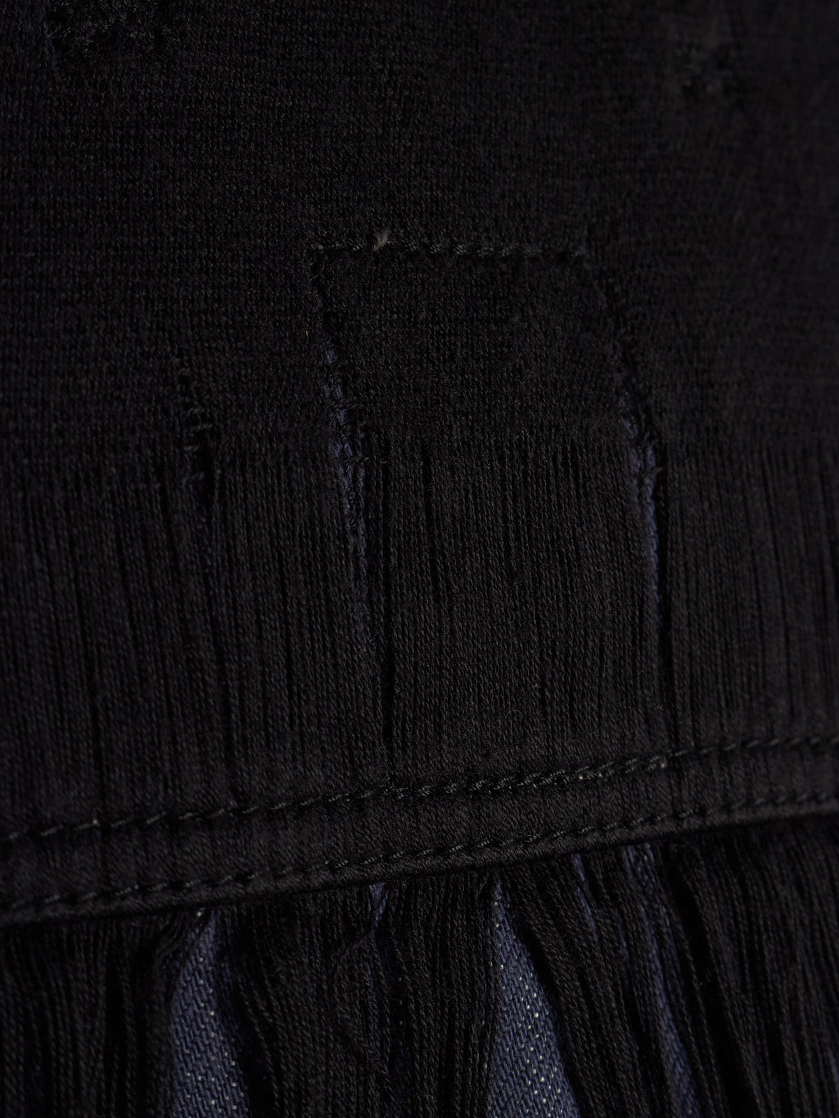 MiharaYasuhiro AW06 Distressed ‘Mummy’ Wool Lined Denim Trucker Jacket