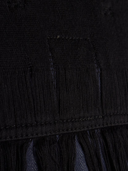 MiharaYasuhiro AW06 Distressed ‘Mummy’ Wool Lined Denim Trucker Jacket