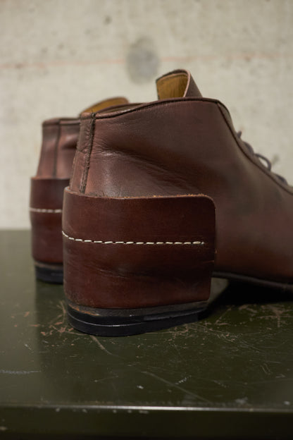 MiharaYasuhiro Early 00s Lace-up Leather Ankle Boots