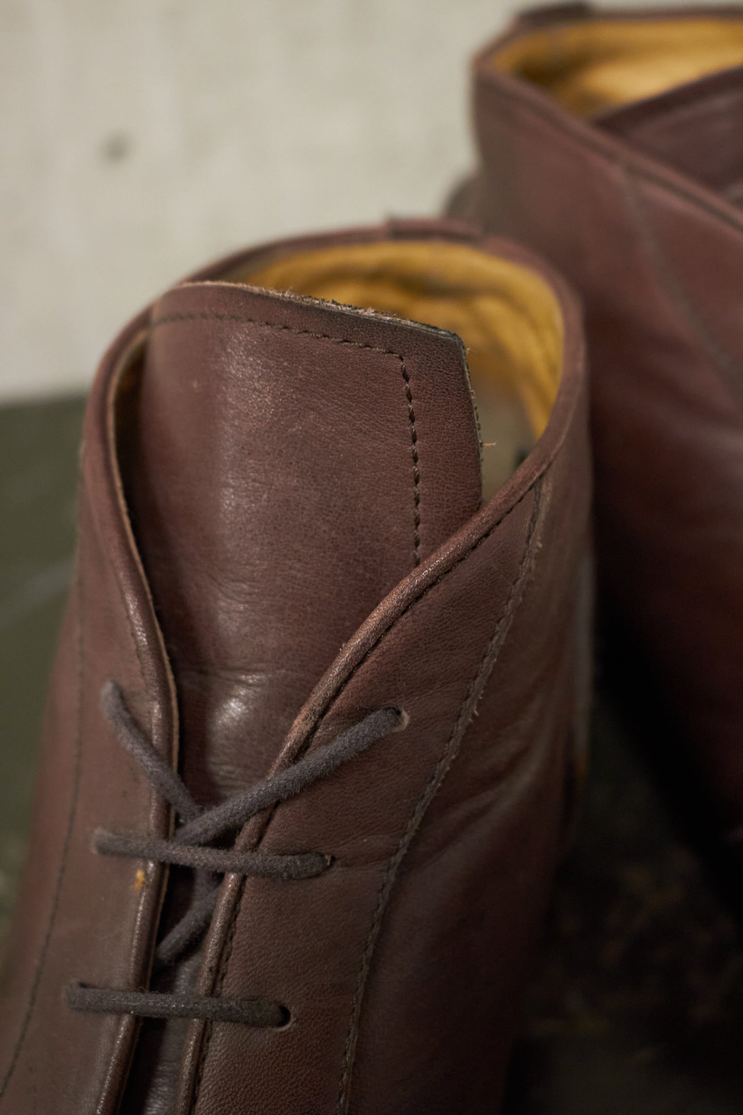MiharaYasuhiro Early 00s Lace-up Leather Ankle Boots