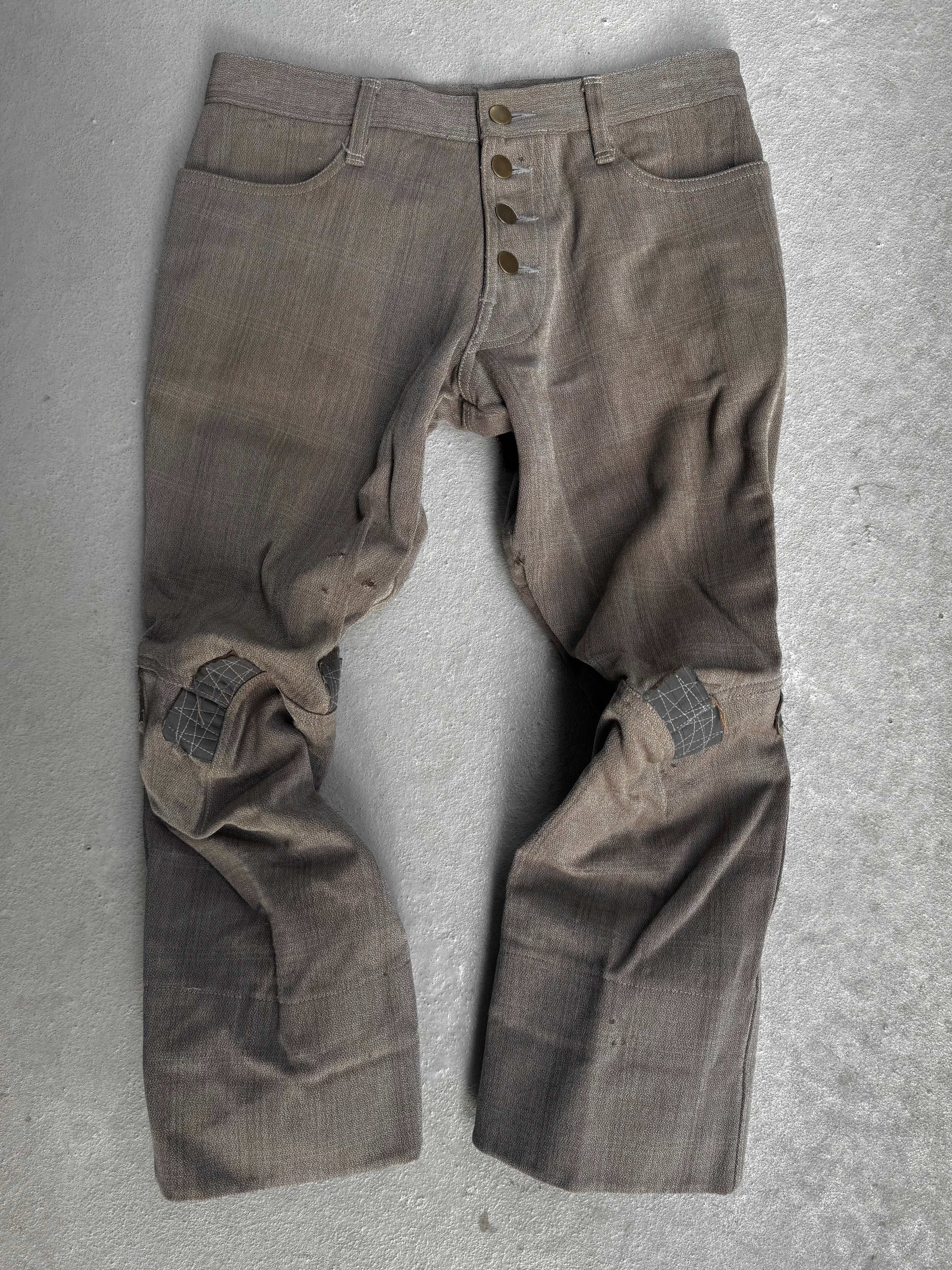 Christopher Nemeth 3D Patchwork Distressed Capris | Size M – DRIEW