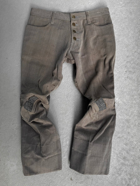 Christopher Nemeth 3D Patchwork Distressed Capris | Size M – DRIEW