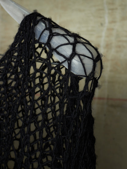 Number (N)ine SS04 "DREAM BABY DREAM" Wool Spider Knit Long-sleeves