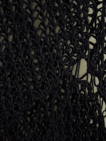Number (N)ine SS04 "DREAM BABY DREAM" Wool Spider Knit Long-sleeves