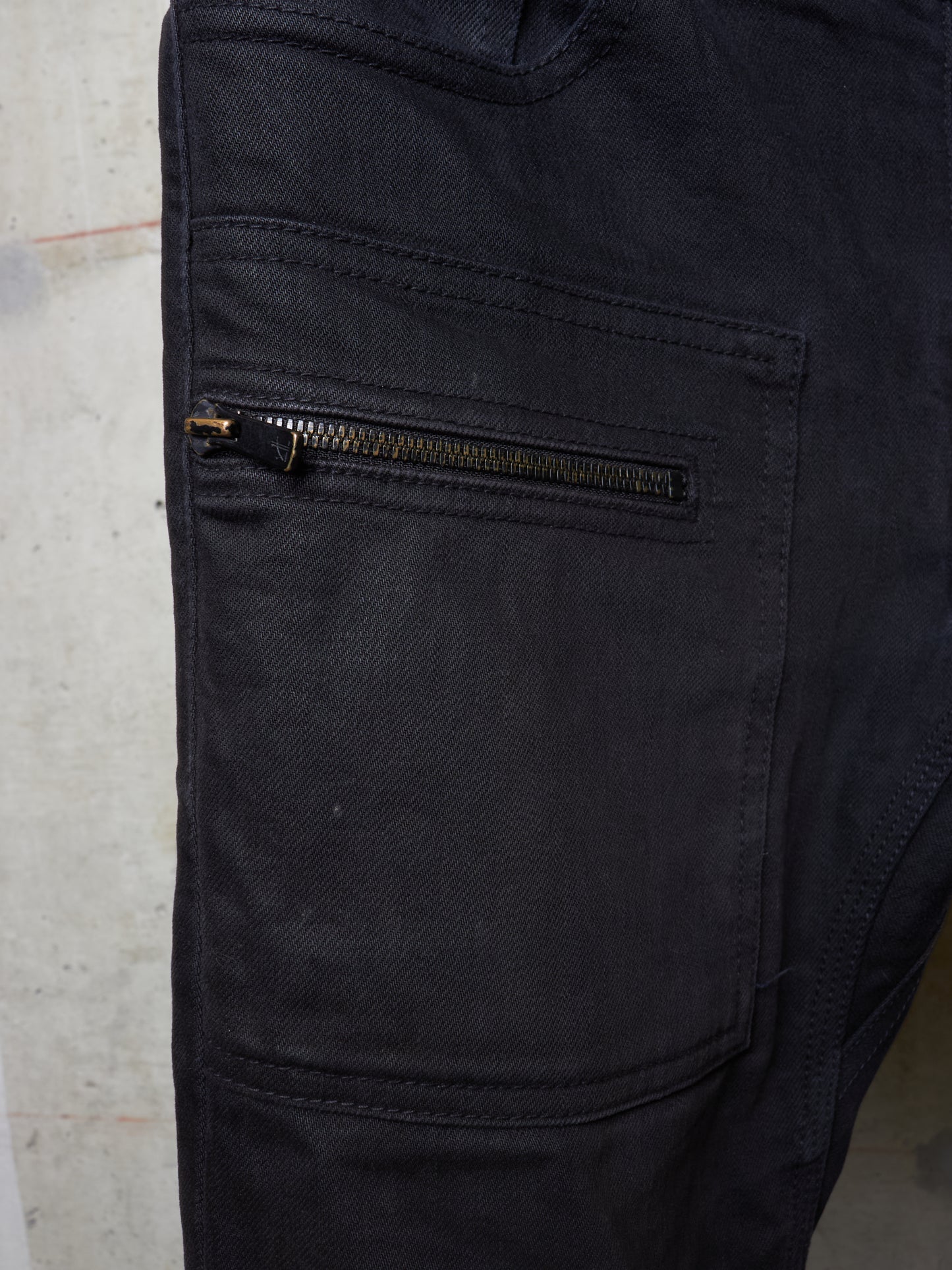 ODYN VOVK SS13 "The Silent Grey" Multi Belt Loop Zip Cargo Denim