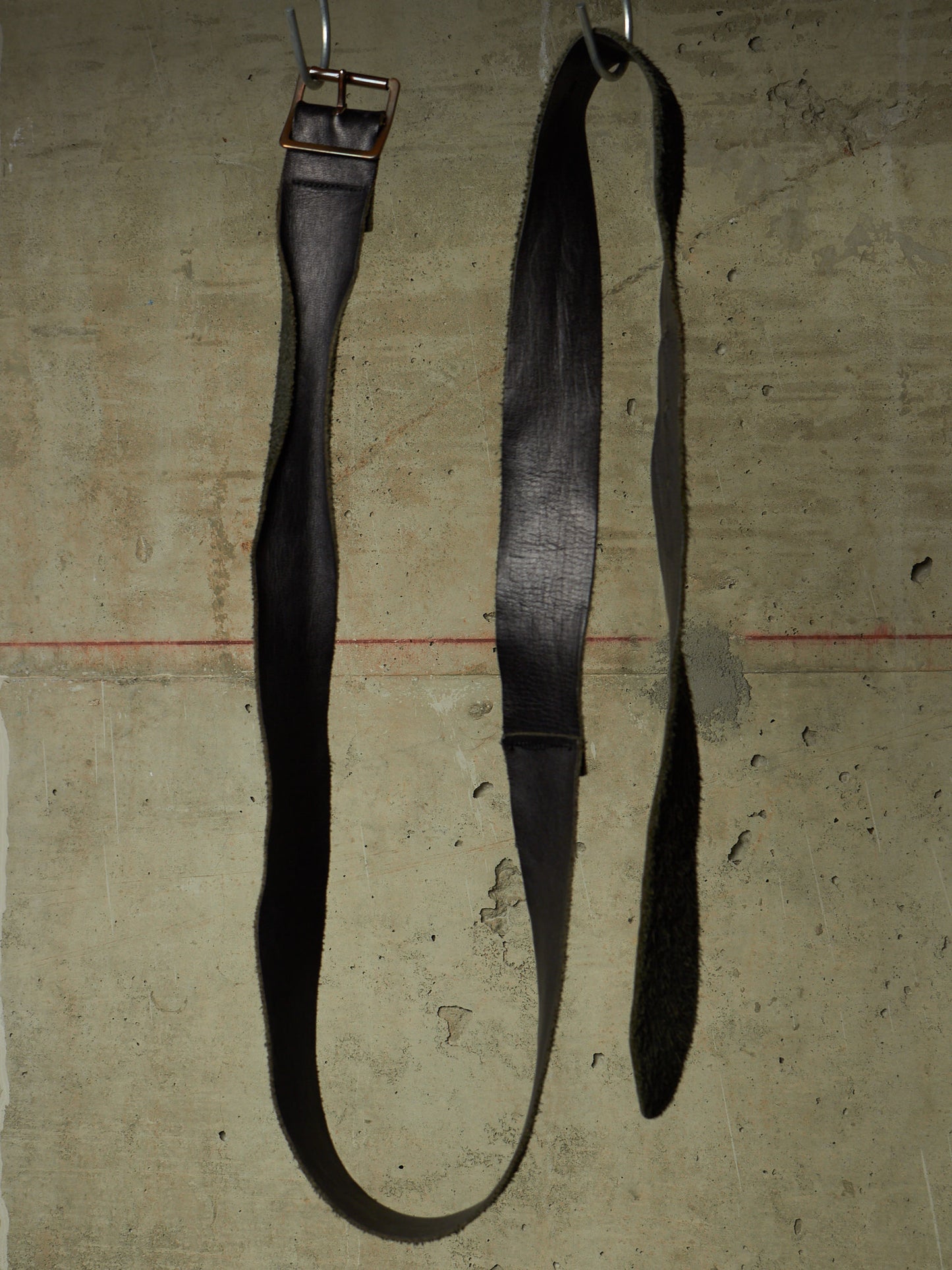 Paul Harnden Shoemakers Charcoal Grey ‘Lancashire’ Linen Belted Wide Leg Trousers