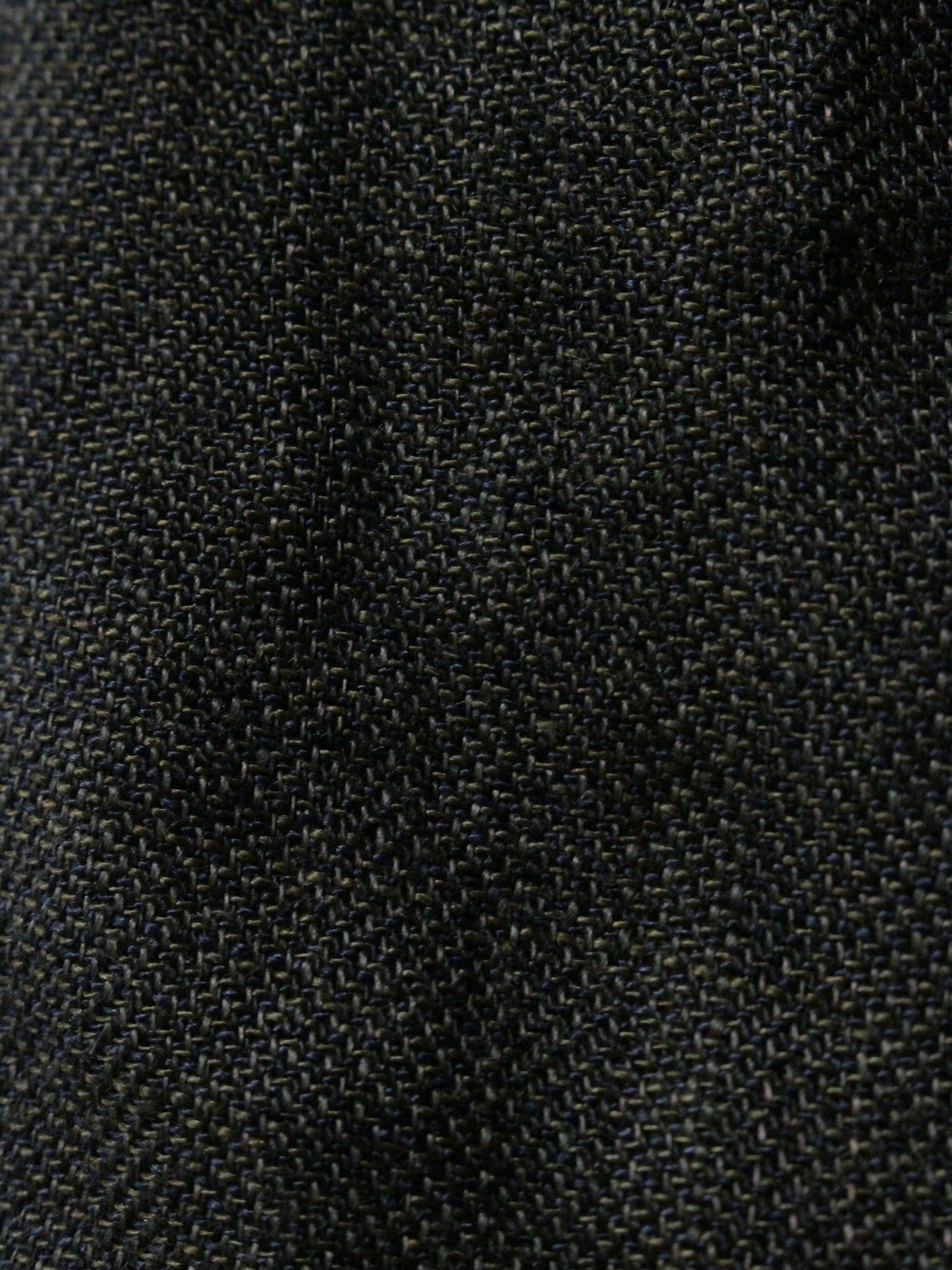 Paul Harnden Shoemakers Charcoal Grey ‘Lancashire’ Linen Belted Wide Leg Trousers