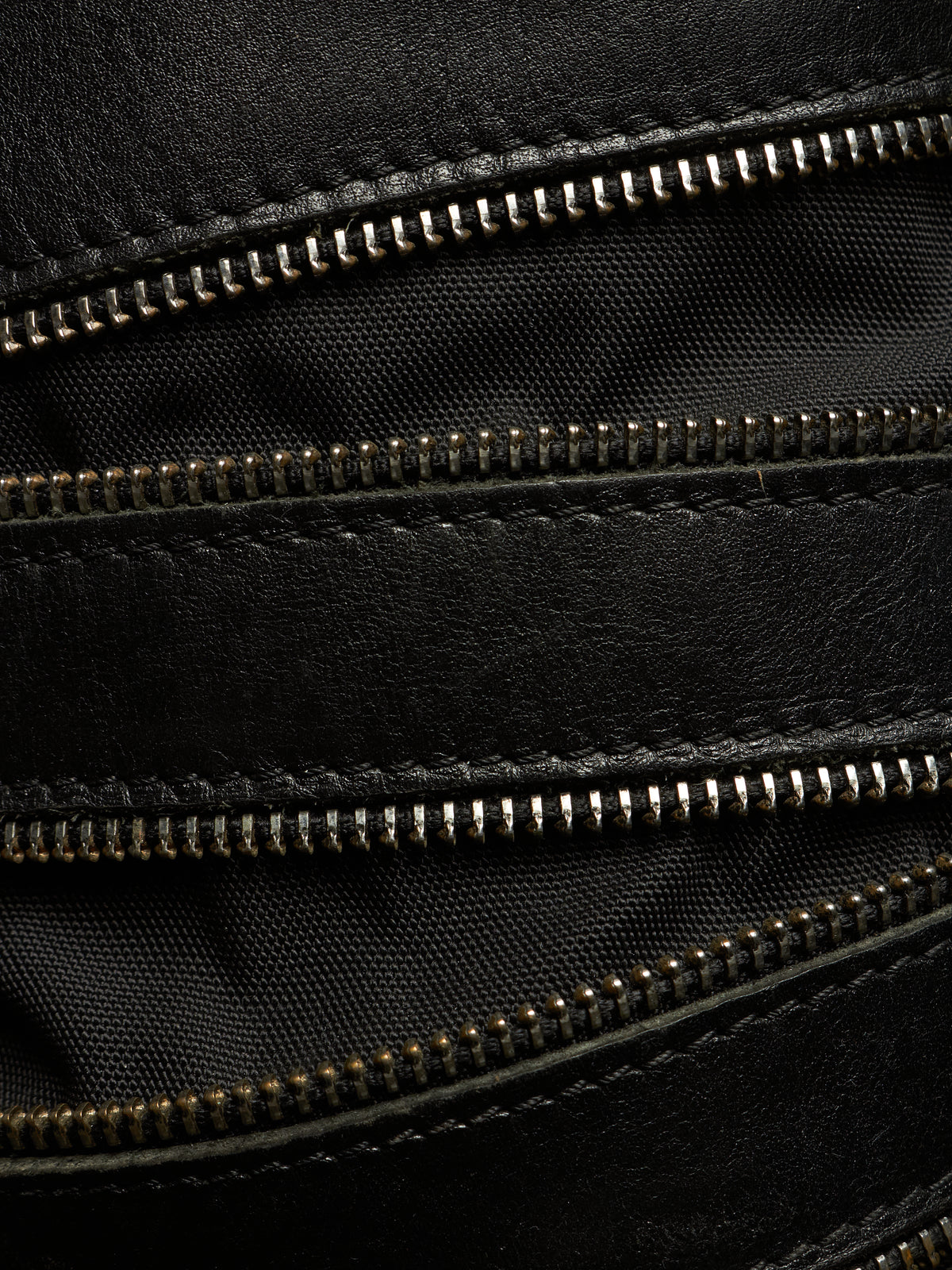 RAF SIMONS AW06-07 "Ashes & Heroes" Accordion Multi-Zip Leather Boots