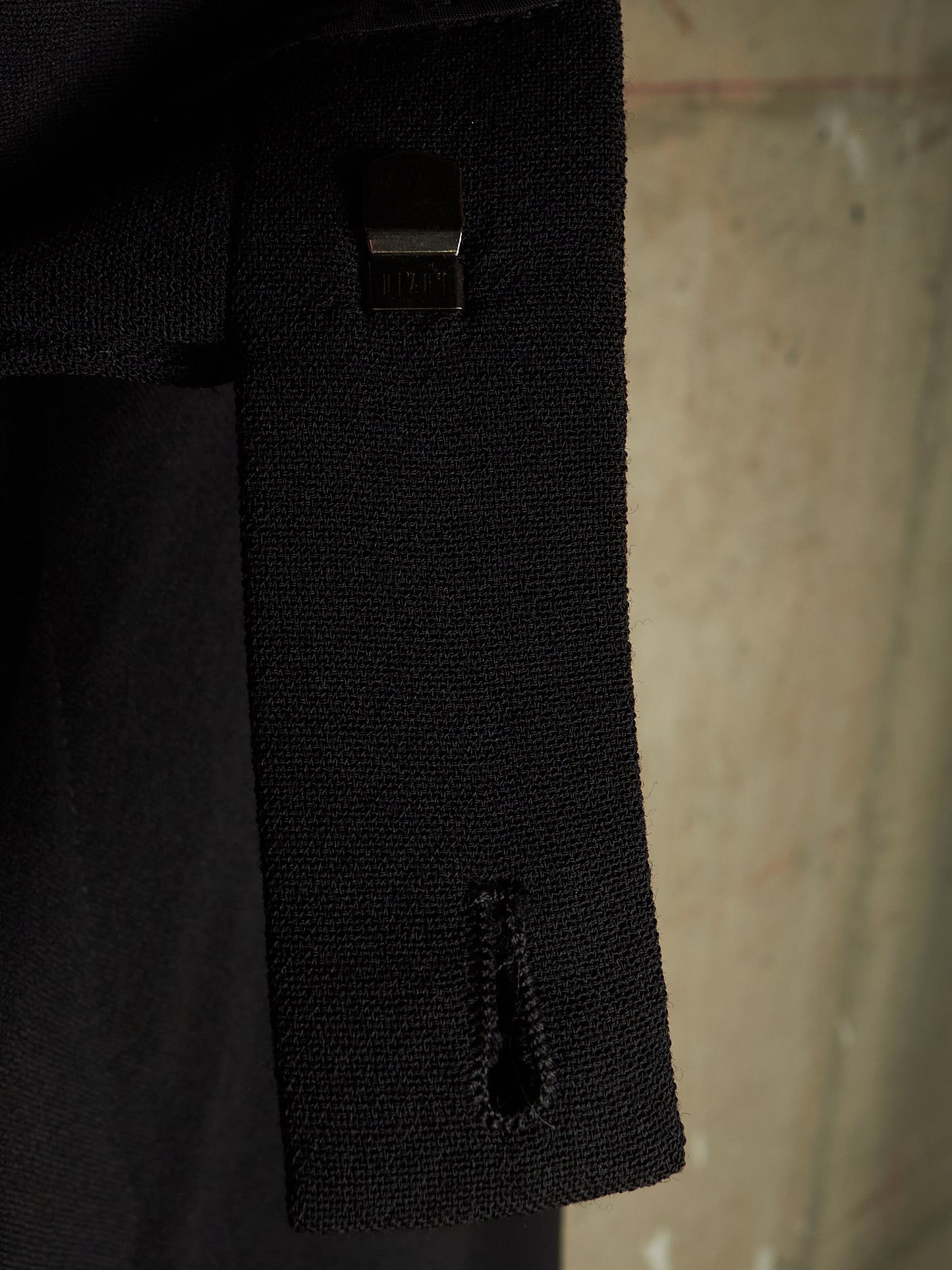 Rick Owens AW18 "SISYPHUS" Wool Tuxedo Stripe Wide Leg Trousers