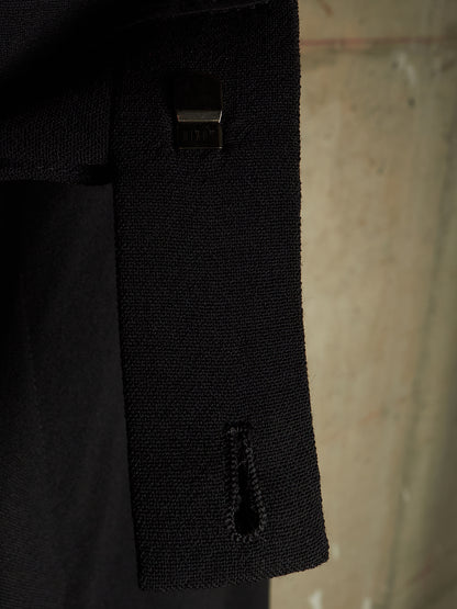 Rick Owens AW18 "SISYPHUS" Wool Tuxedo Stripe Wide Leg Trousers