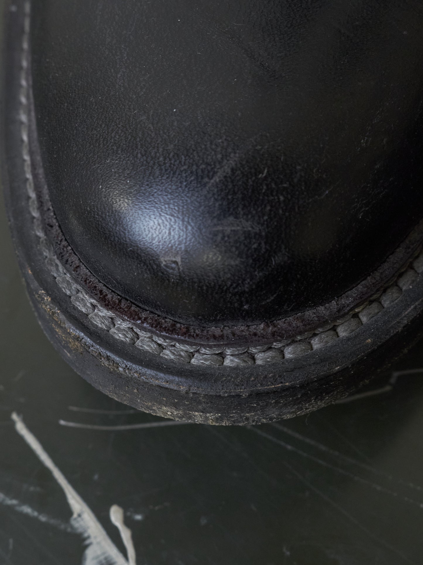 Rick Owens AW13 “PLINTH” Dual Zip Crepe Sole Calf Leather Boots