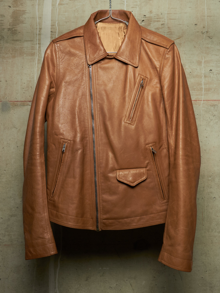 Rick Owens AW16 Calfskin Leather Stooges Jacket | DRIEW
