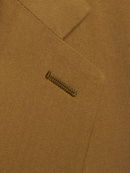 Rick Owens FW17 "GLITTER" BEAN Single Button Virgin Wool Blazer