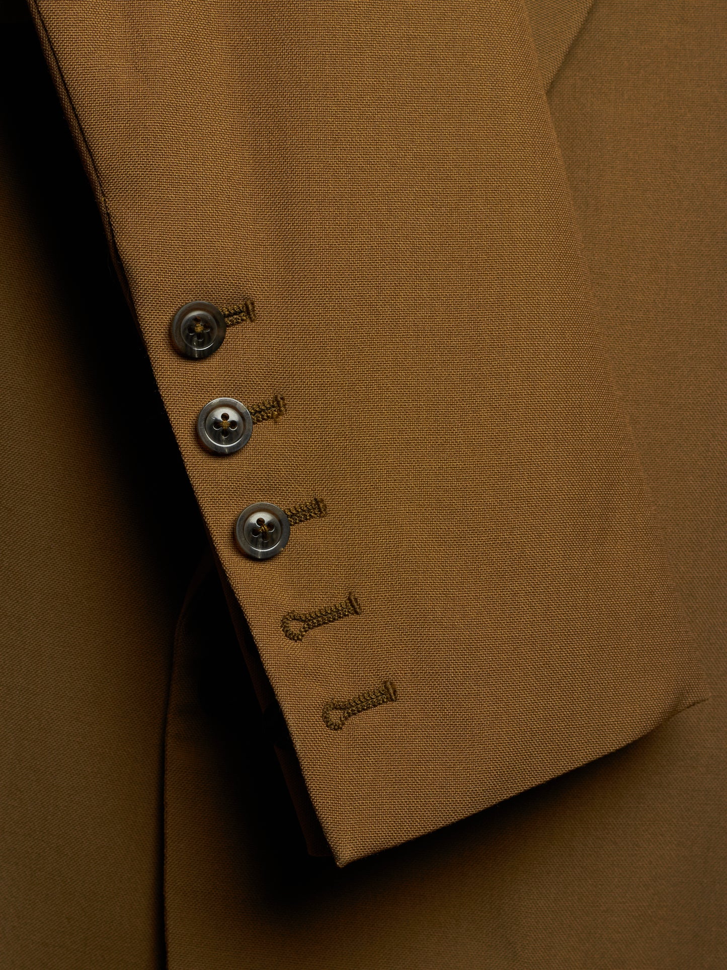 Rick Owens FW17 "GLITTER" BEAN Single Button Virgin Wool Blazer