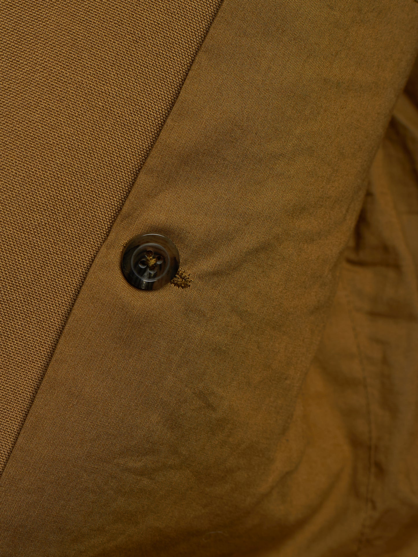 Rick Owens FW17 "GLITTER" BEAN Single Button Virgin Wool Blazer