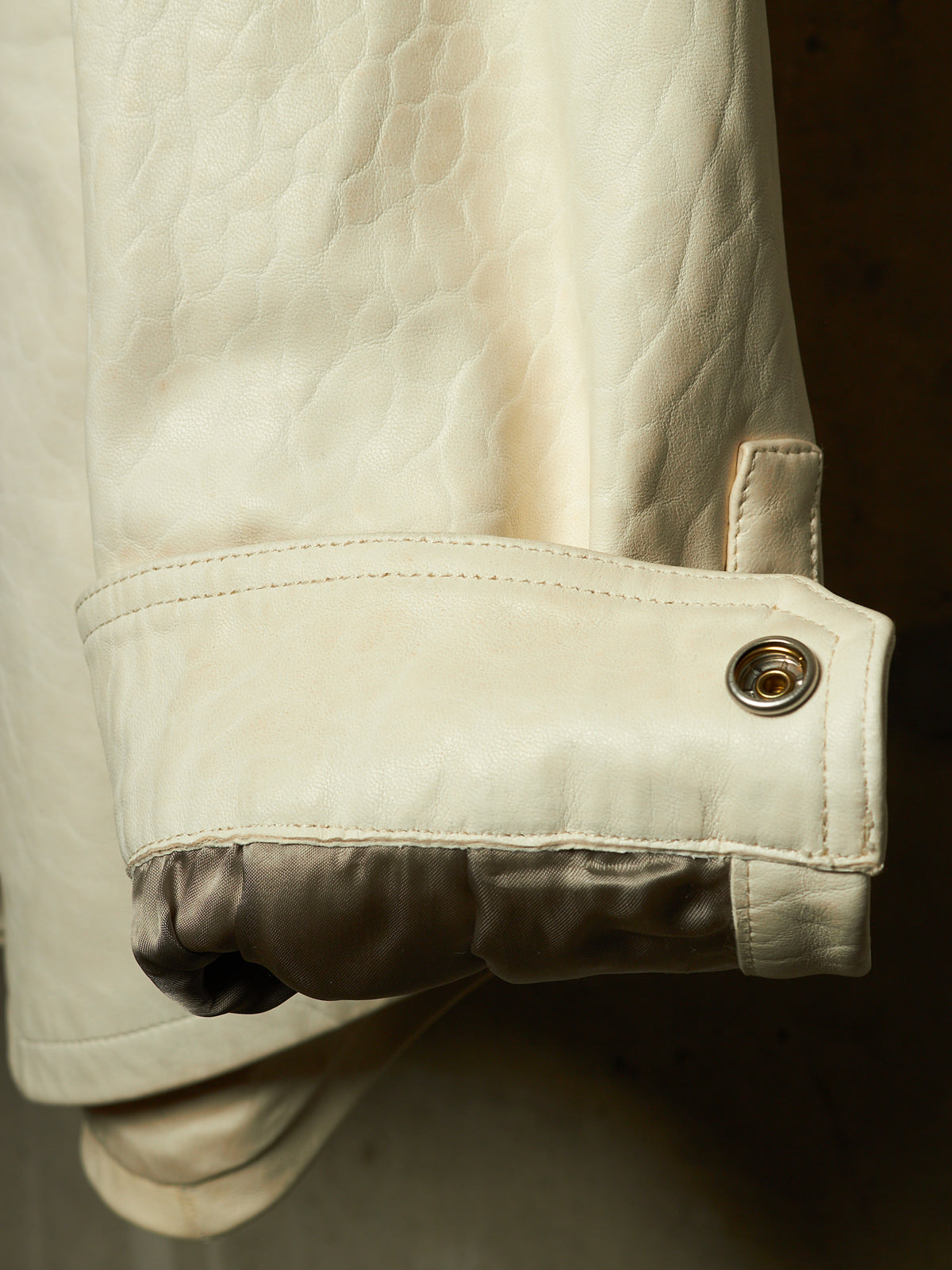 Rick Owens AW25 "CONCORDIANS" MILK Lamb Leather Outershirt