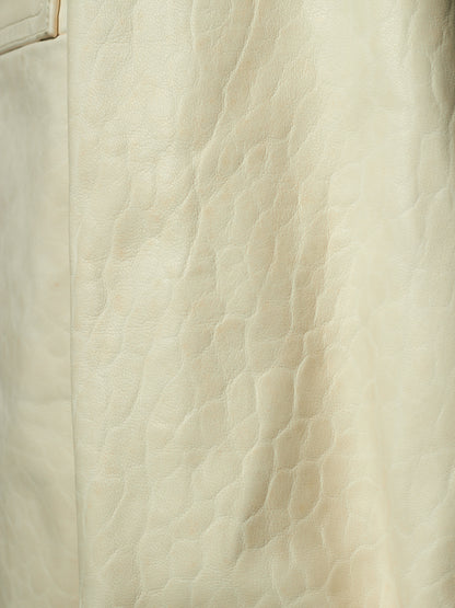 Rick Owens AW25 "CONCORDIANS" MILK Lamb Leather Outershirt