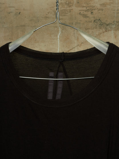 Rick Owens AW10 "GLEAM" BLACK Double Layered Twisted Long-sleeves