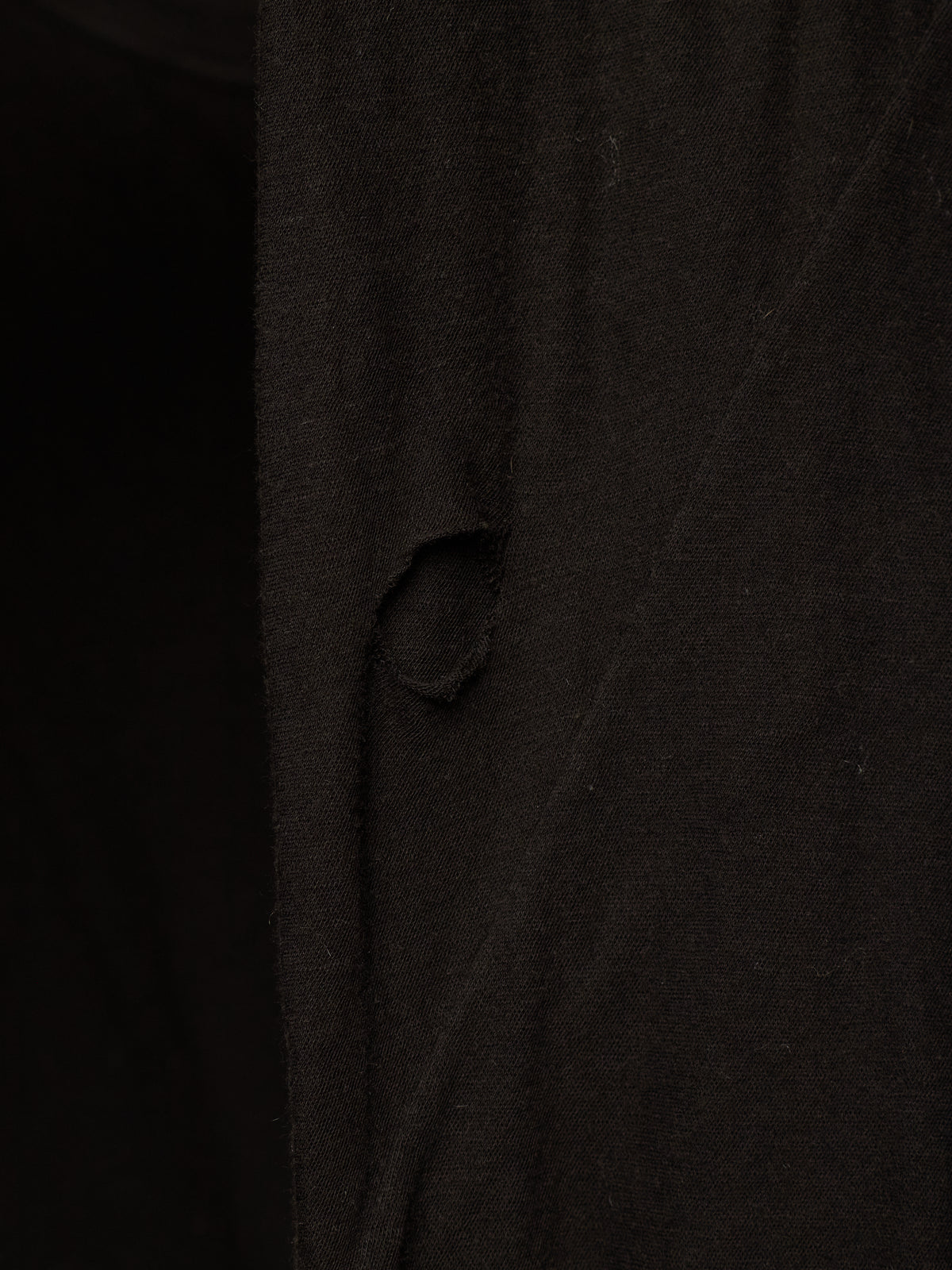 Rick Owens AW10 "GLEAM" BLACK Double Layered Twisted Long-sleeves