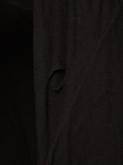 Rick Owens AW10 "GLEAM" BLACK Double Layered Twisted Long-sleeves