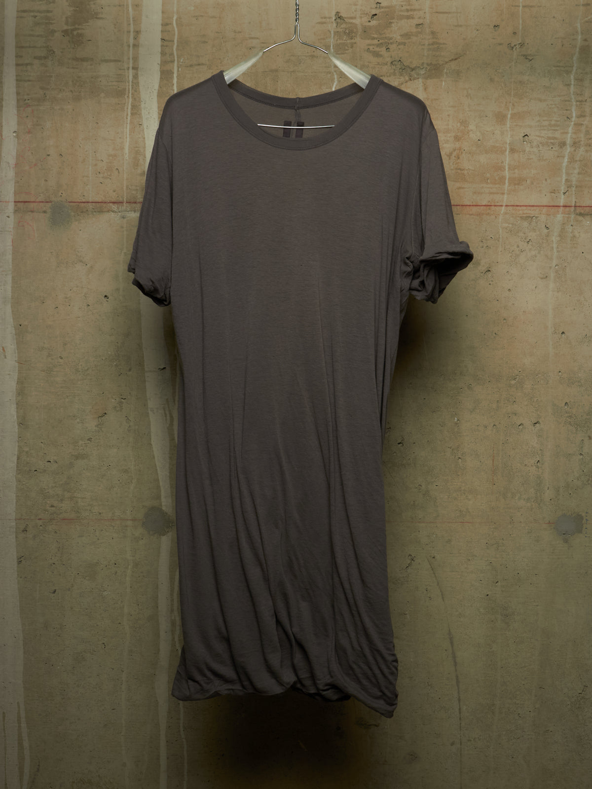 Rick Owens AW10 "GLEAM" DRK SHADOW Double Layered Twisted T-shirt