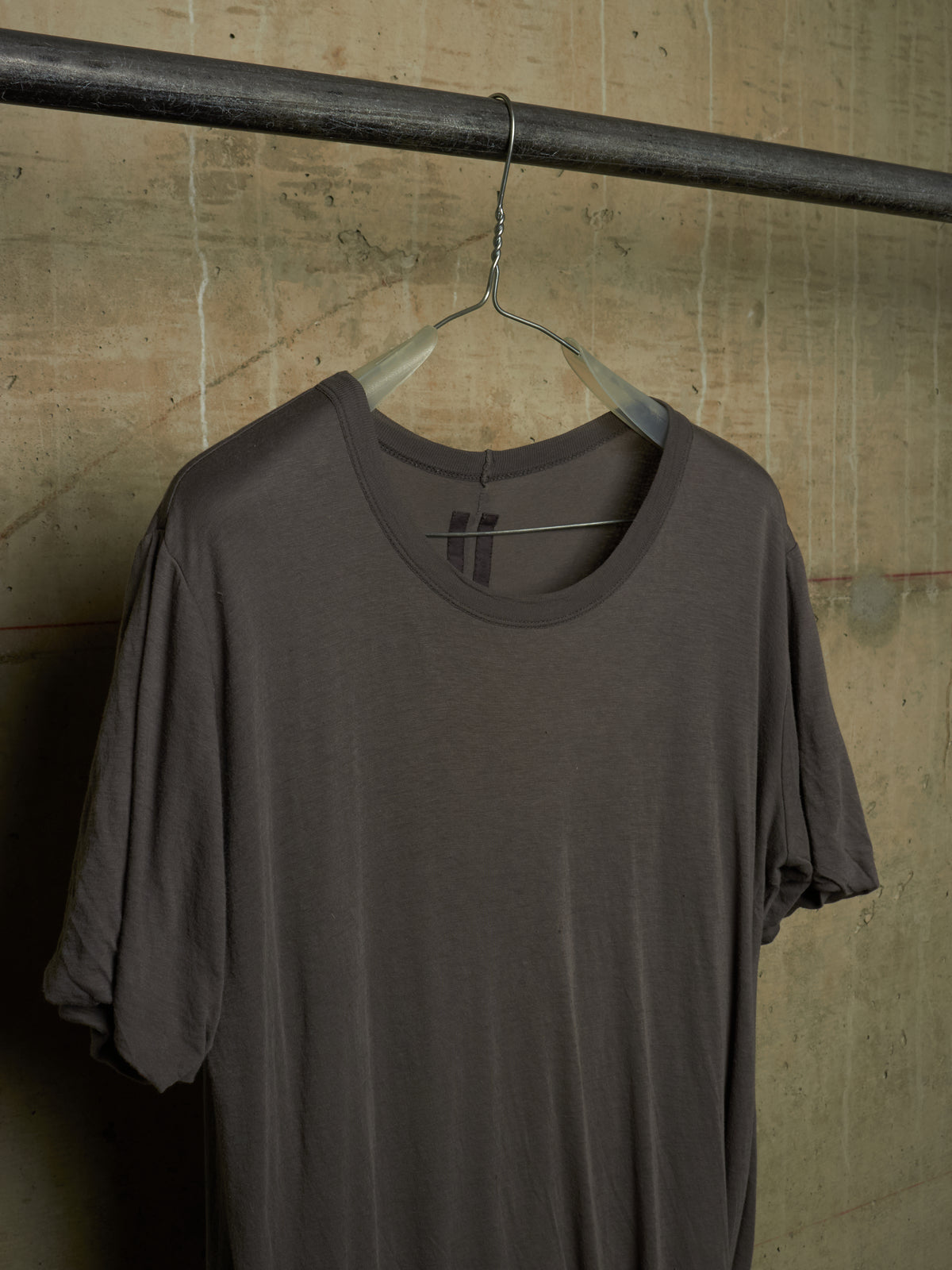 Rick Owens AW10 "GLEAM" DRK SHADOW Double Layered Twisted T-shirt