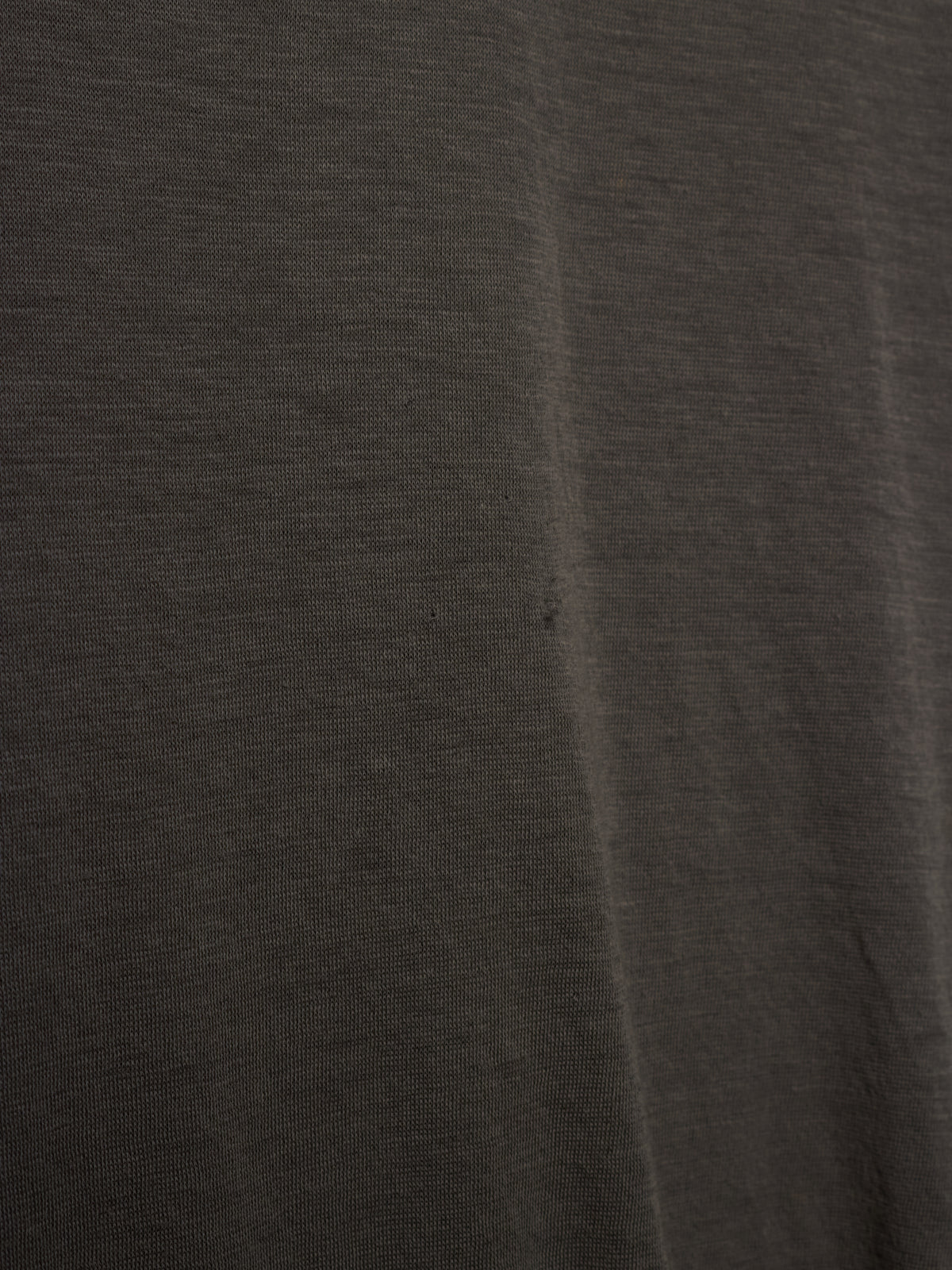 Rick Owens AW10 "GLEAM" DRK SHADOW Double Layered Twisted T-shirt