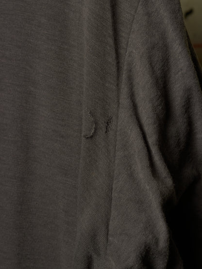 Rick Owens AW10 "GLEAM" DRK SHADOW Double Layered Twisted T-shirt