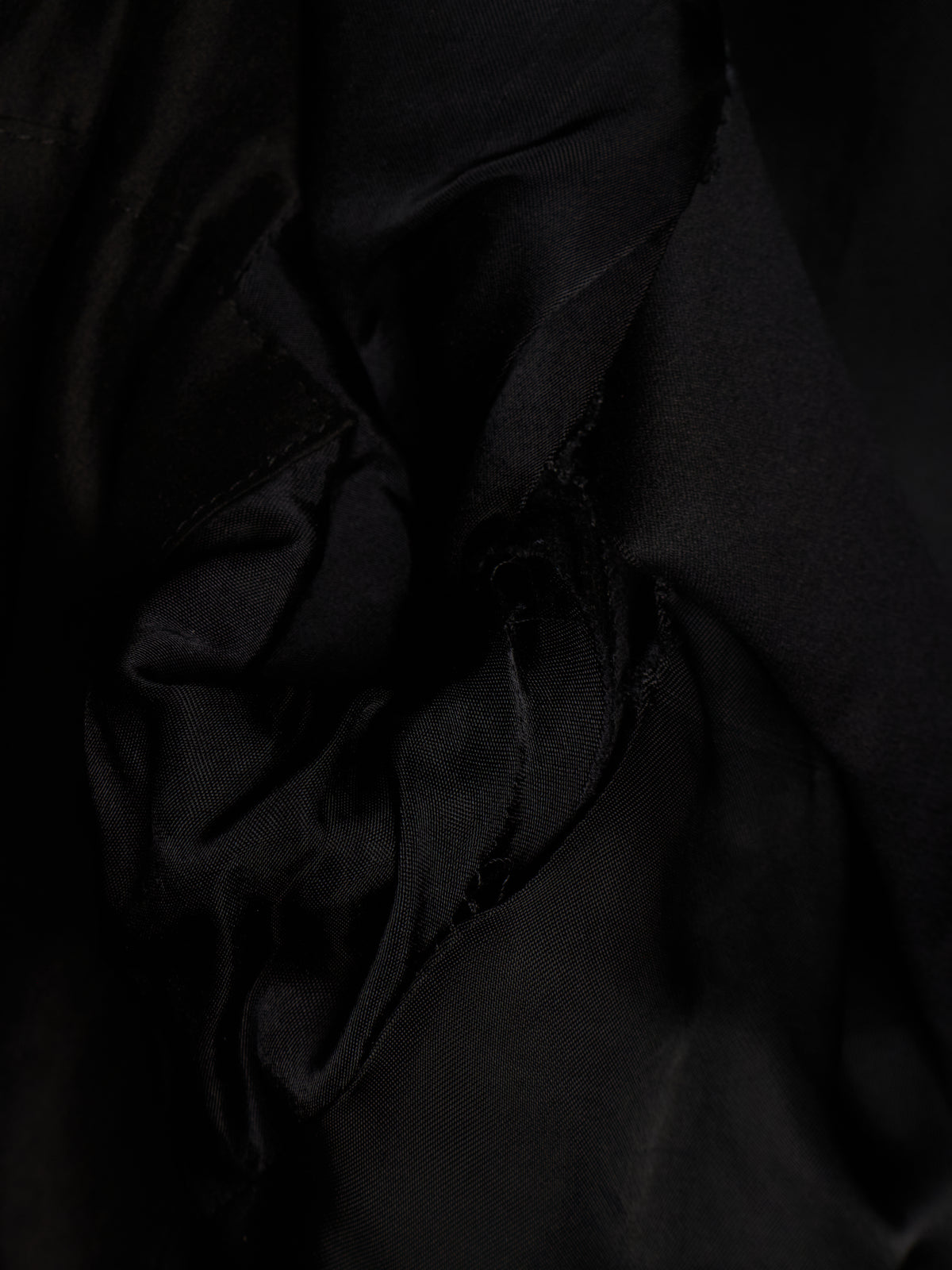 Rick Owens AW11 "LIMO" BLACK Wizard Hooded Wool Melton Coat