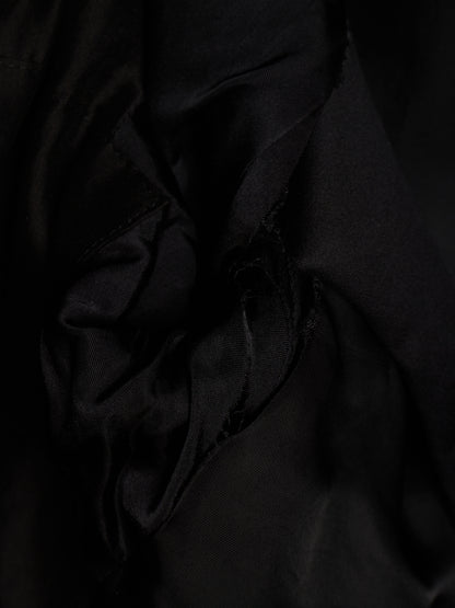 Rick Owens AW11 "LIMO" BLACK Wizard Hooded Wool Melton Coat