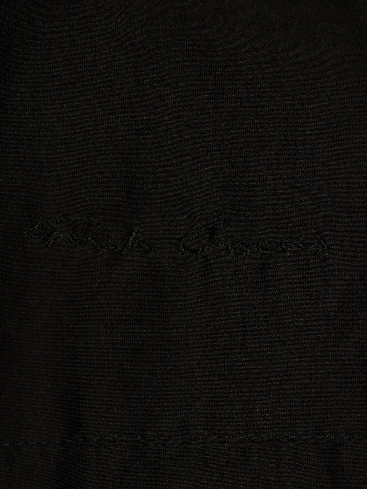 Rick Owens AW11 "LIMO" BLACK Wizard Hooded Wool Melton Coat