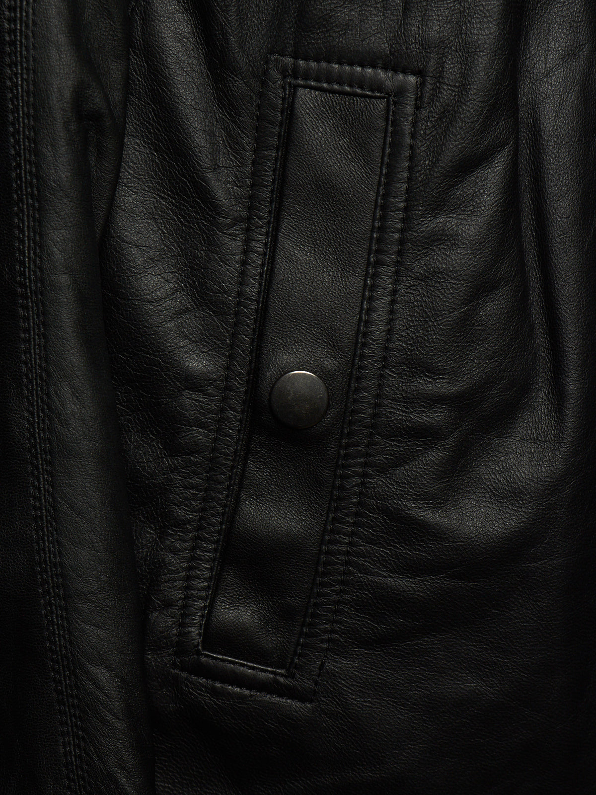 Rick Owens AW13 "PLINTH" BLACK Hooded Scuba Bullet Lamb Leather Jacket