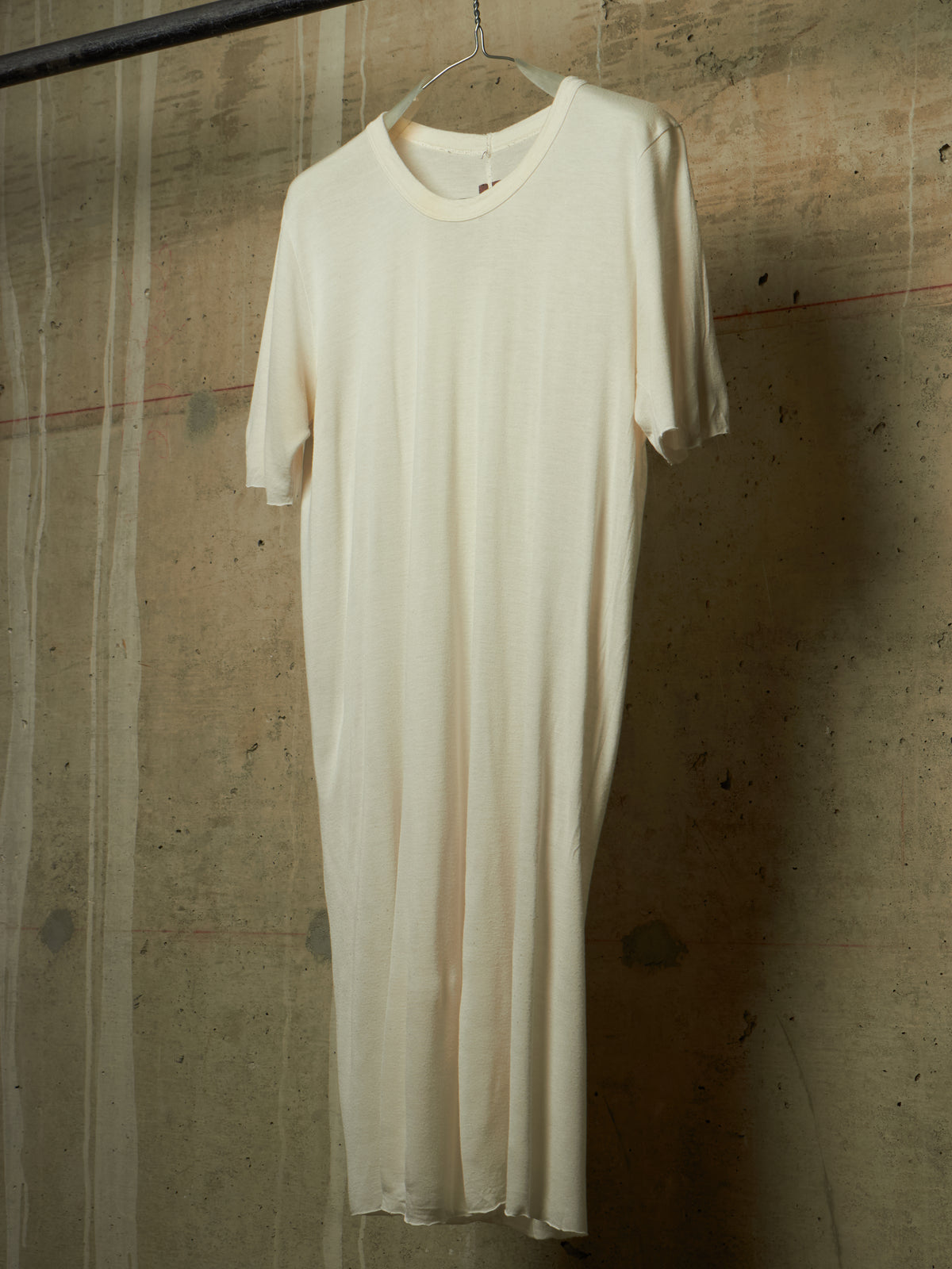 Rick Owens AW13 "PLINTH" MILK Longline Level T-shirt