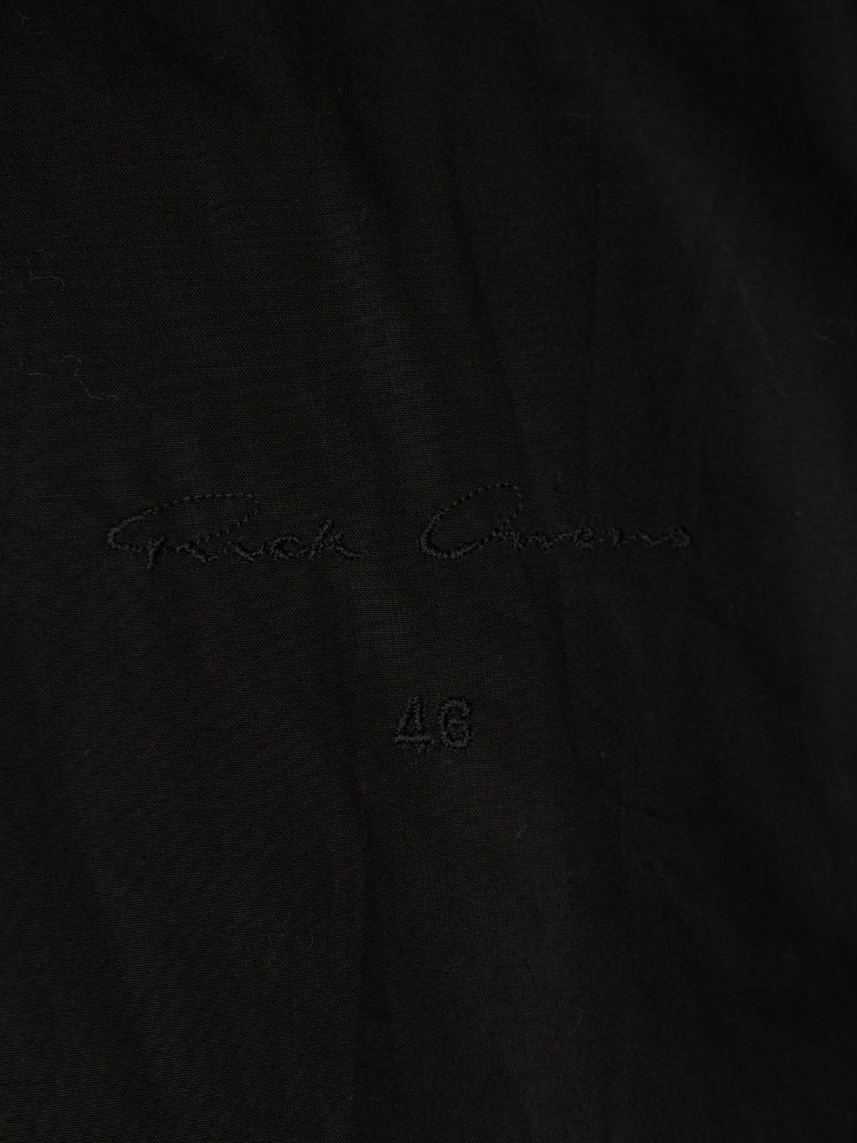 Rick Owens AW15 "SPHINX" BLACK Molino Down Puffer Jacket