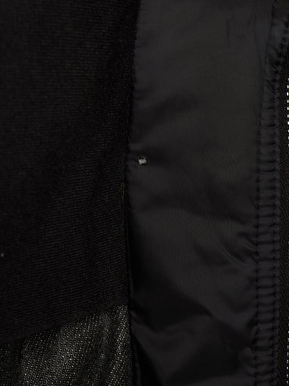 Rick Owens AW17 "GLITTER" Black Cropped Cargo Belt Coated Denim
