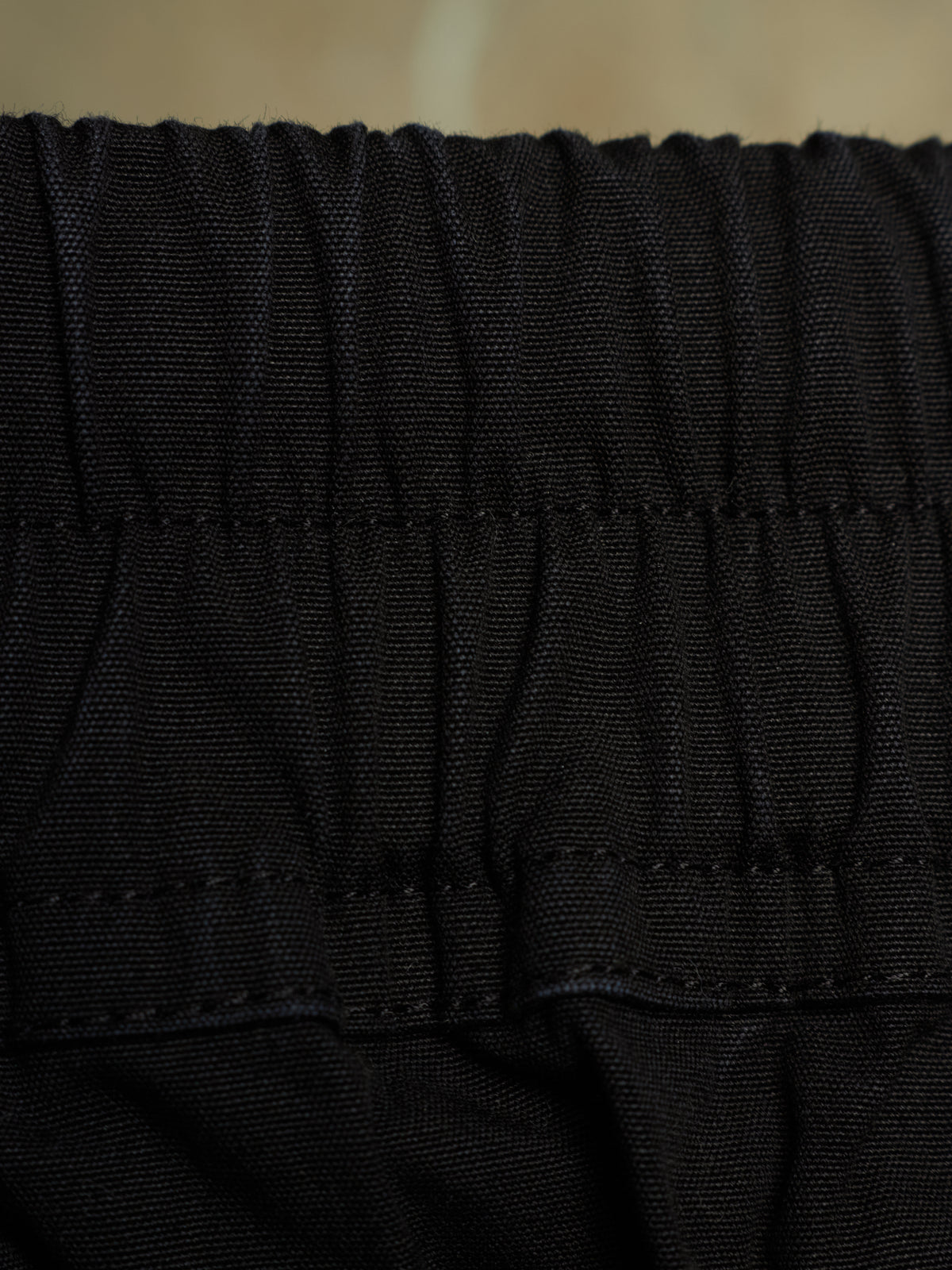 Rick Owens AW19 "LARRY" Black Utility Drop-crotch Pod Shorts