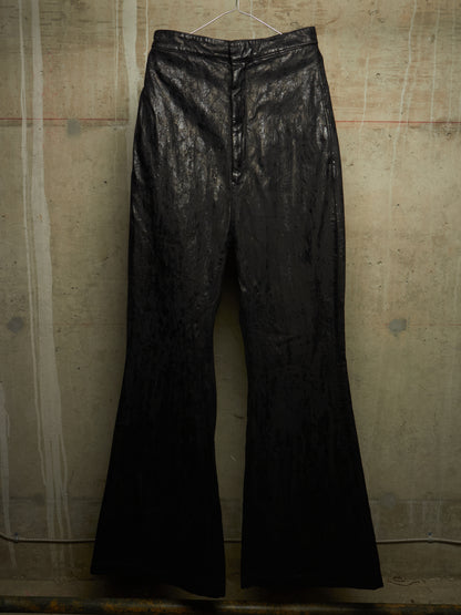 Rick Owens AW24 "PORTERVILLE" Black 13oz Megacrust Turbo Dirt Lido Denim