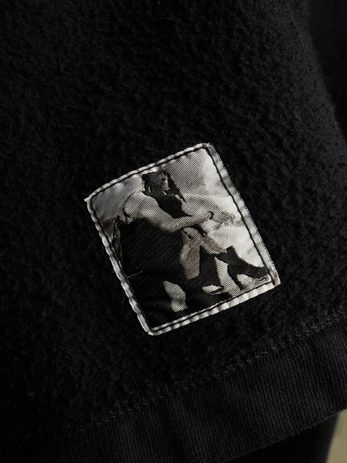Rick Owens DRKSHDW AW11 "LIMO" Black Druid Cotton Fleece Oversized Hoodie