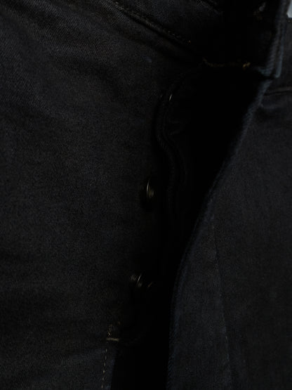 Rick Owens DRKSHDW AW16 "MASTODON" BLACK MATTE Waxed Gladiator Kilt Layer Denim