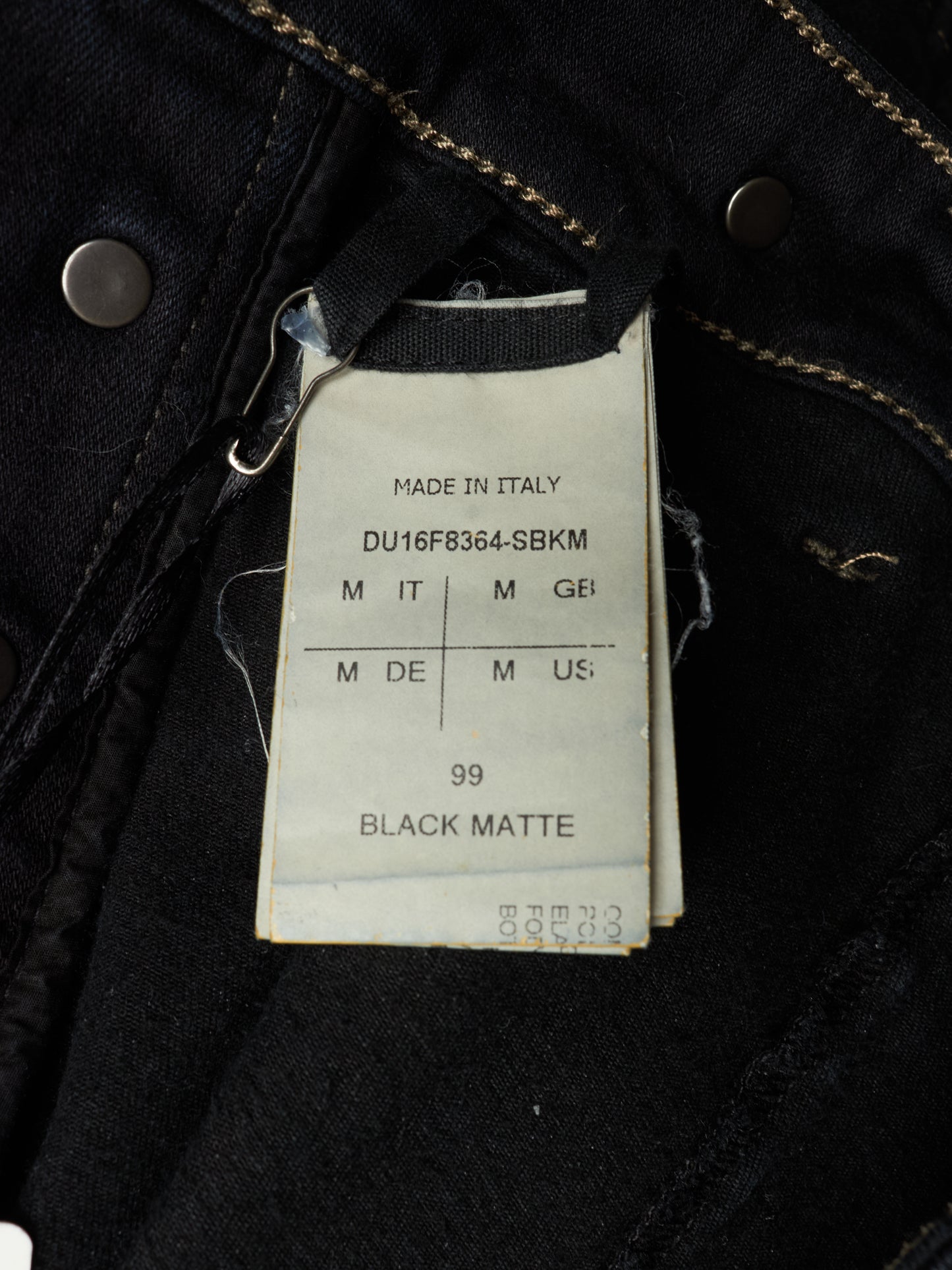 Rick Owens DRKSHDW AW16 "MASTODON" BLACK MATTE Waxed Gladiator Kilt Layer Denim