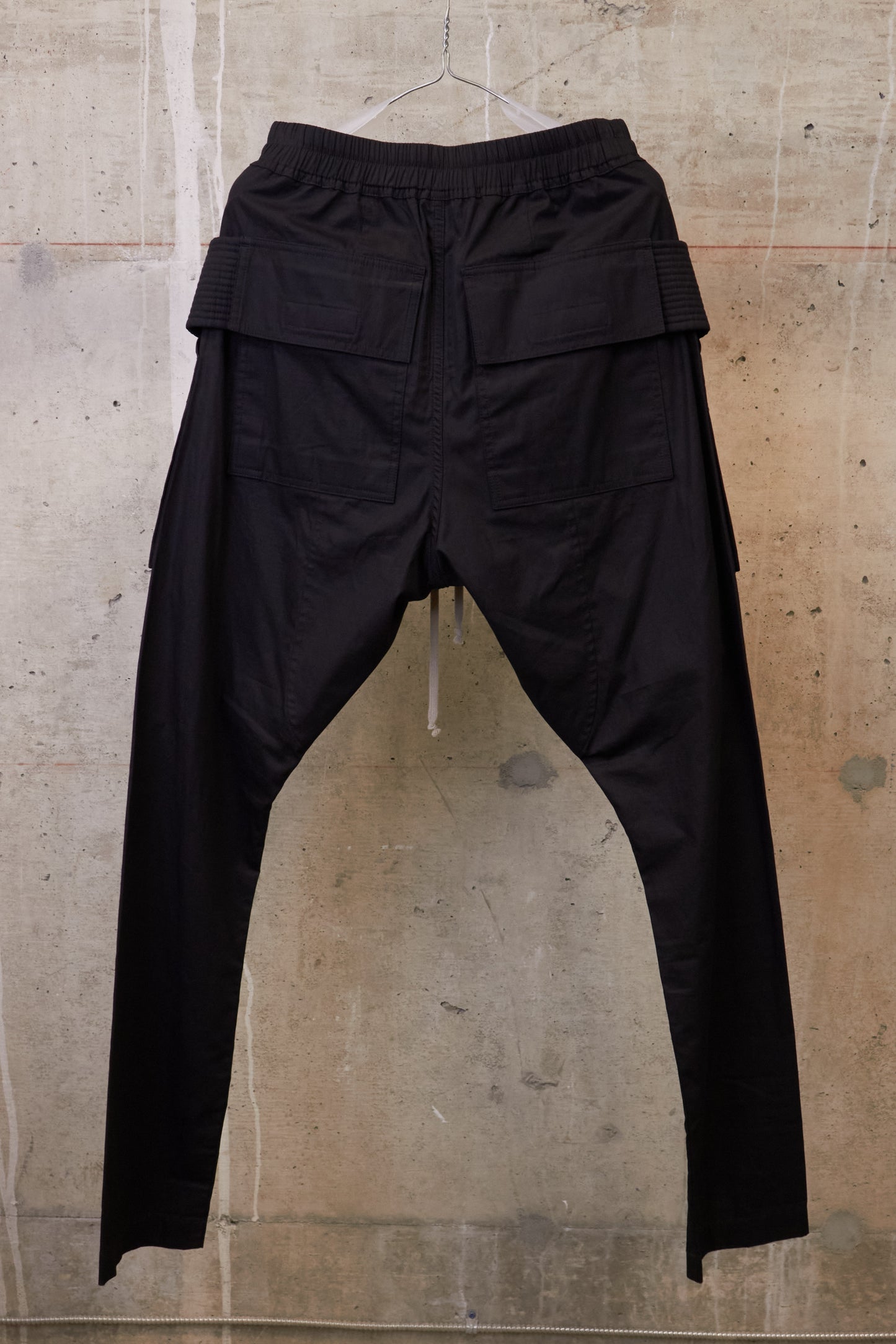 Rick Owens DRKSHDW SS19 "BABEL" Rip Stop Creatch Cargo Pants