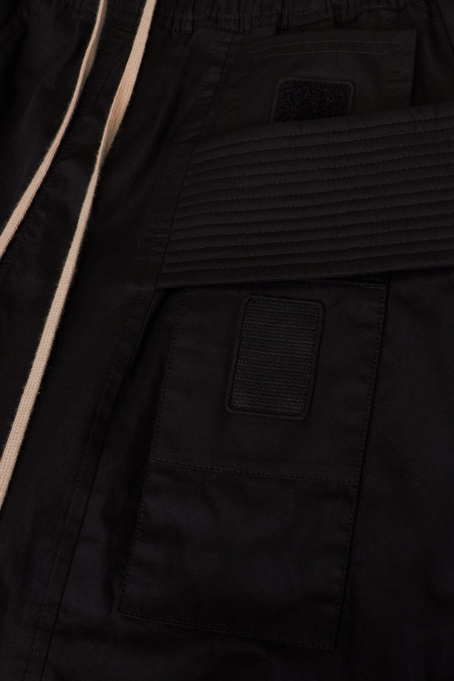Rick Owens DRKSHDW SS19 "BABEL" Rip Stop Creatch Cargo Pants