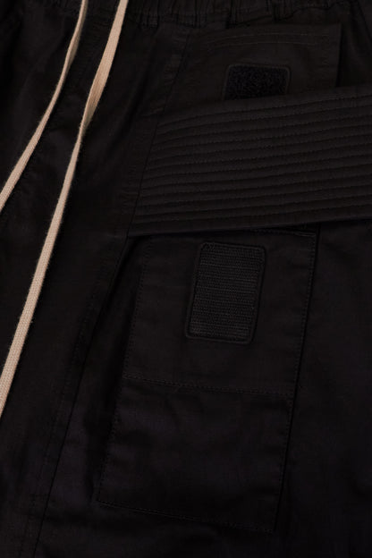 Rick Owens DRKSHDW SS19 "BABEL" Rip Stop Creatch Cargo Pants